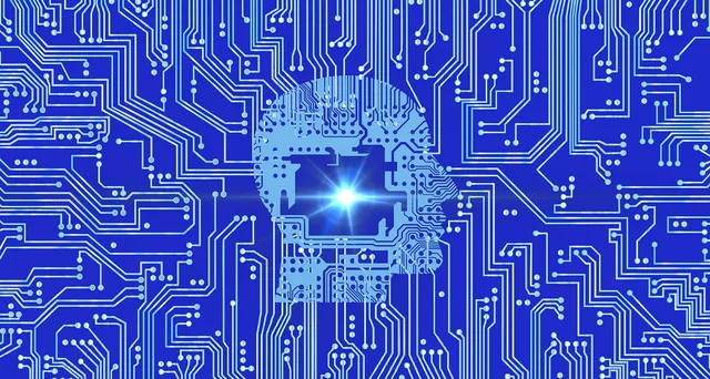 technology, circuit, board, head, light, burst, artificial intelligence, ai, networking, digital, computer, internet, business, connected, communication, artificial intelligence, artificial intelligence, artificial intelligence, artificial intelligence, artificial intelligence. Digitalisering og teknologiadoption: Sådan vurderer danske virksomheder nye teknologier