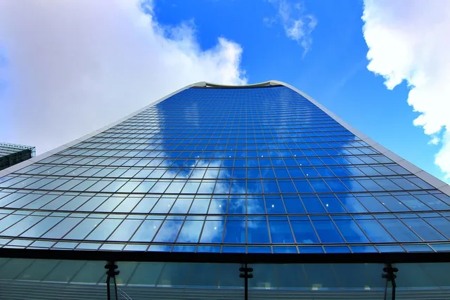 england, london, the walkie talkie building, cityscape, tower. Sådan læser du konjunkturindikatorer for dansk erhvervsliv uden at fejltolke dem